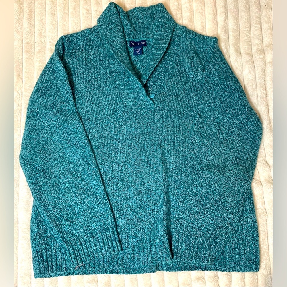 Karen Scott women pullover wize Large